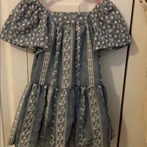 Zara ruffle dress
